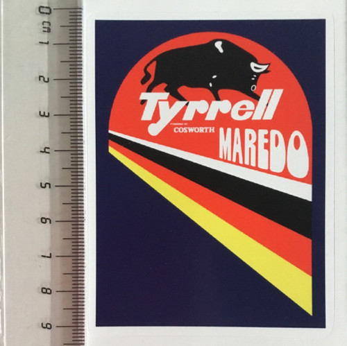 Sticker decal tyrrell - /,