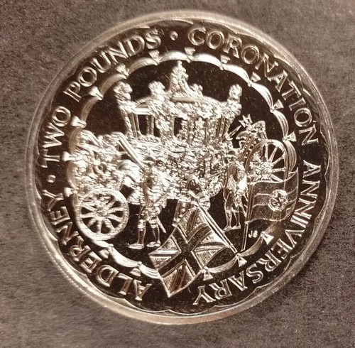 Alderney 1993 coronation anniv - 1993,