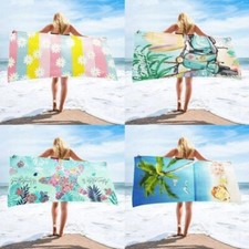 Sand Free Jumbo Beach Towel Printed Extra Large Summer Holiday Camping GYM Towel