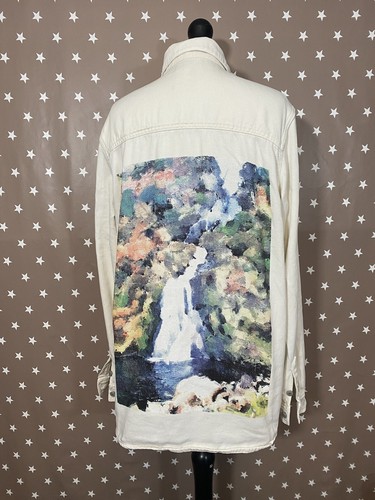 Zara funky denim shirt jacket - zara,