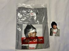 Supreme Nas Tee FW17 Brand New Heather Grey Medium