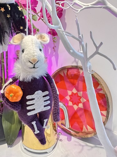 Halloween skeleton mouse cute - mouse,