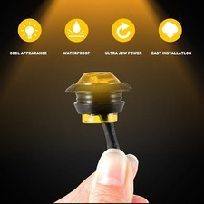 10X12V 3/4" Mini LED Round