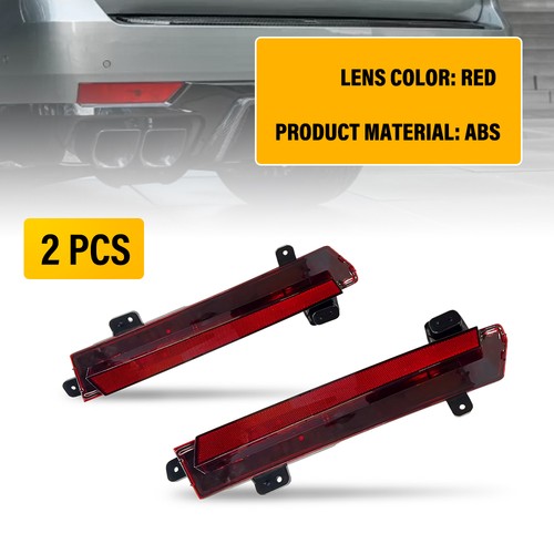 Pair rear reflectors halogen - reflectors,
