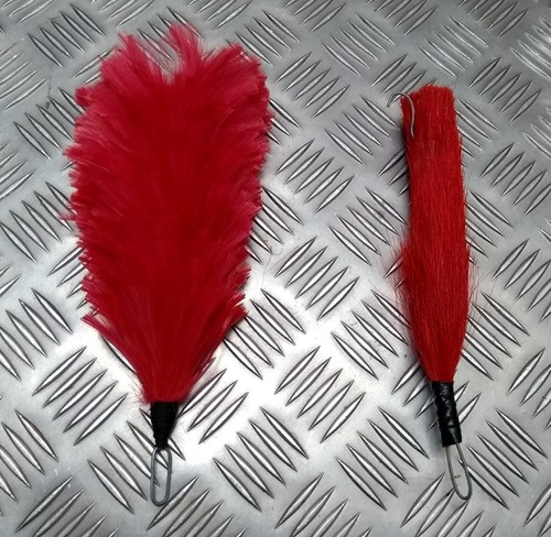 Red hackles plumes - plumes, british
