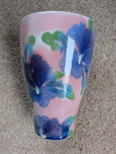 Dartington pottery vase - dartington, floral