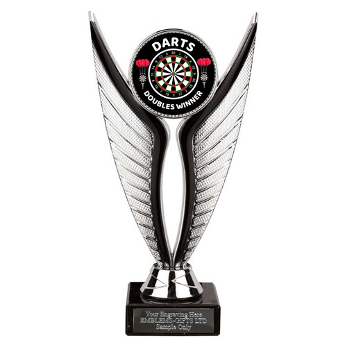 Darts doubles winner award - darts,