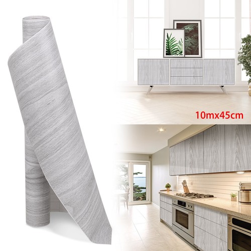 10m 45cm grey wood grain - 10m,