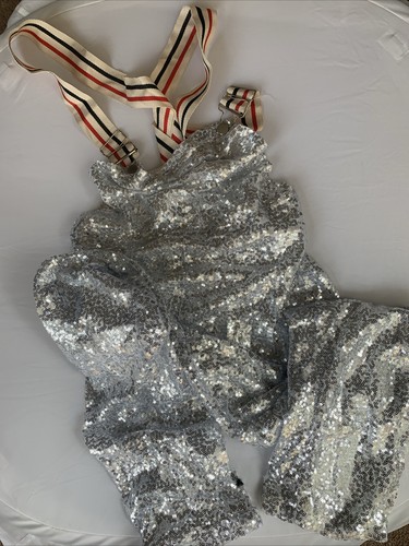 Ladies silver sequinned - ladies,