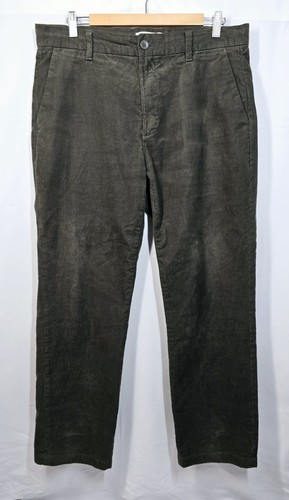 Dark khaki corduroy cord - m&s,
