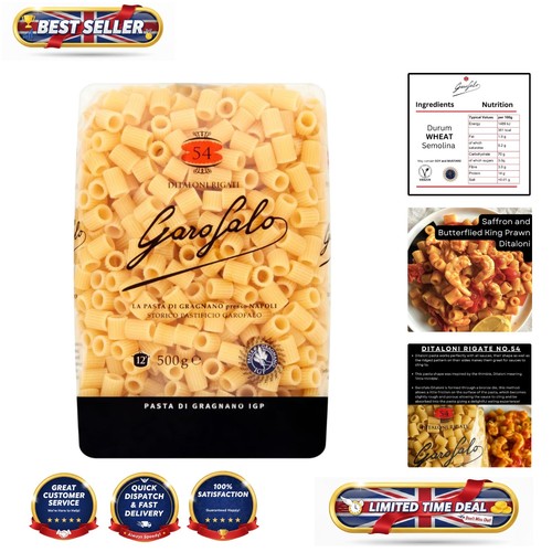Ditaloni rigate pasta 500g - rigate,