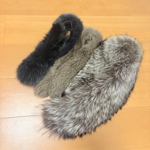 Saga fox fur clip - saga,