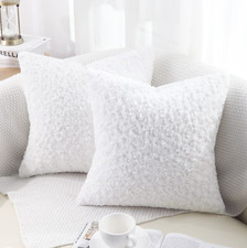 Cushion pillow case white - 1,