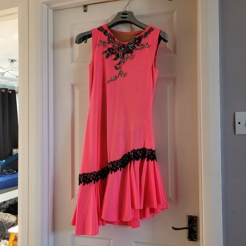 Latin dress size pink - -,