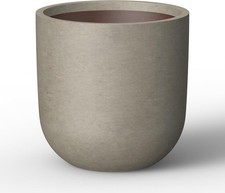 11.0" Round Concrete Planter