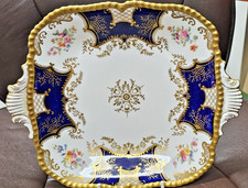 2 Antique Coalport Cobalt Blue