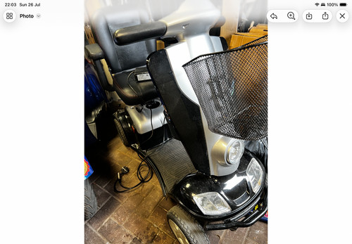 Mobilty scooter kymco black - scooter,