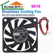 6010 DC 24V 2Pin Brushless Fan