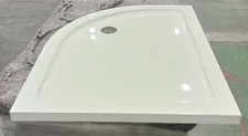 TL1787 MX TOS ELEMENTS OFFSET L/H QUAD ACRYLIC STONE RESIN SHOWER TRAY & WASTE