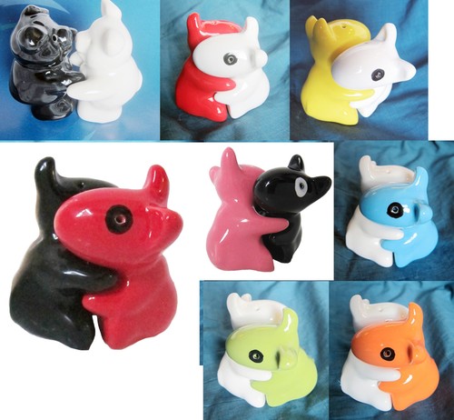 Dog pig novelty salt - pig, &