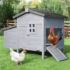 Wooden Chicken Coop W/ Nesting