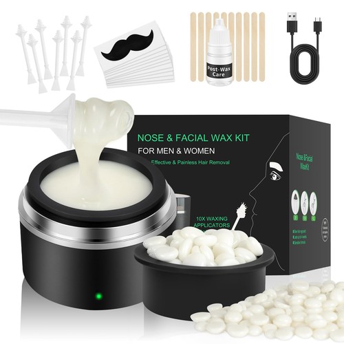 Hotut nose hair wax kit - hair, for