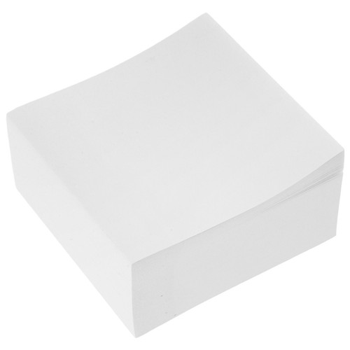 Nonsticky white memo pads - nonsticky,