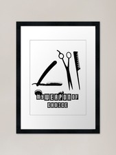 Barber's Essentials Framed Art