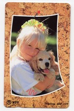 COCKER SPANIEL & LITTLE GIRL