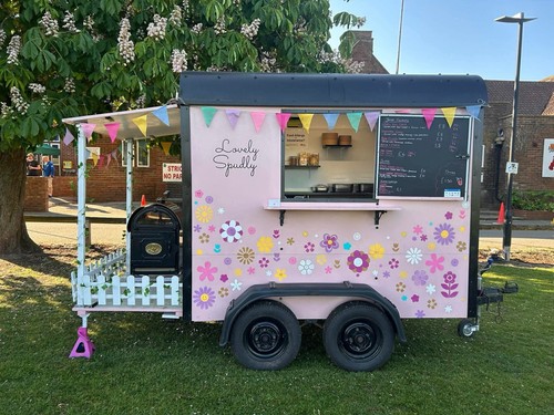 Catering trailer converted - trailer,