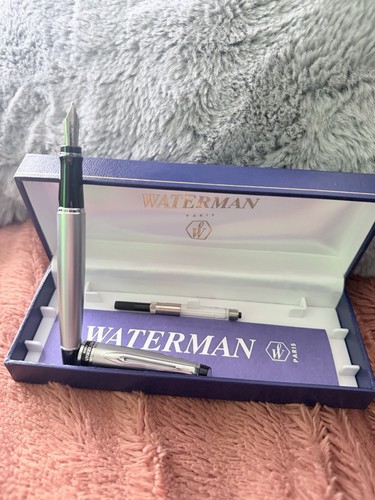 New waterman silver - silver, fountain
