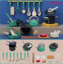 UK 28Pcs Kids Kitchen Toy Set