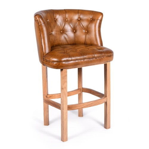 Genuine real leather buttoned - real,