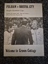 Fulham bristol city 1975 76 - fulham, 1975-76