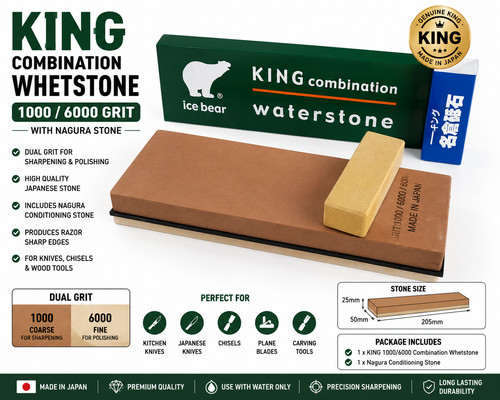 King japanese whetstone - king,