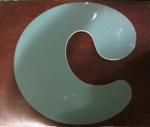 Large plastic letters - indoor, /