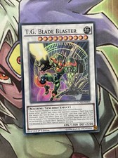 LC5D-EN215 T.G. Blade Blaster Super Rare 1st Edition NM Yugioh Card