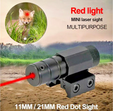 Red laser dot sight scope - laser, air