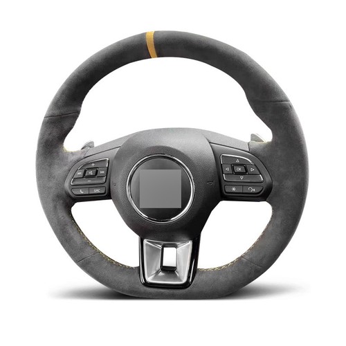 Alcantara steering wheel cover - alcantara,