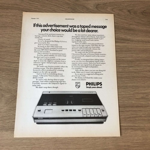 Gram165 magazine advert 11x8 - advert,