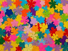 50 Felt Flower Shapes. Die