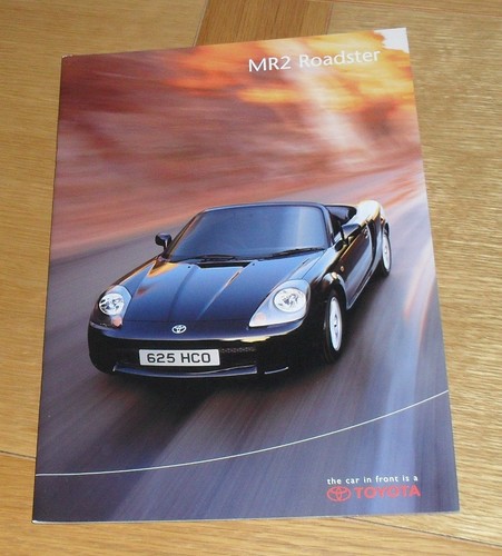 Toyota mr2 roadster brochure - mr2,