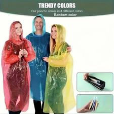 2 x Waterproof Raincoats PVC