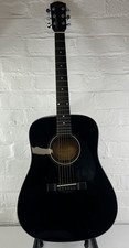 Fender DG-5 BLK Black Dreadnought 6-String Acoustic Guitar #223