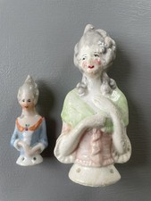 Two Vintage Porcelain Pin