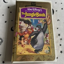 Disney The Jungle Book VHS Video Tape Gold 30th Anniversary Edition