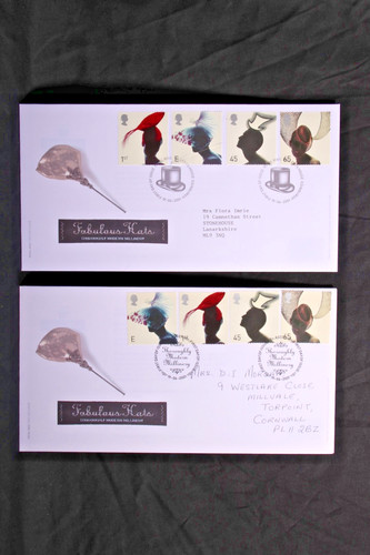 Fdc 2001 royal - royal, mail
