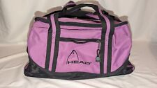 Vintage Head Sports/Travel/Gym Shoulder Bag In Purple