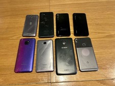 8 x Faulty Mobile Phones, Mix Makes and Models Spares Repairs Only.  