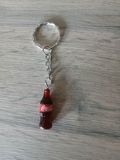 Coca-cola Iconic Glass Bottle Keyring (Resin)